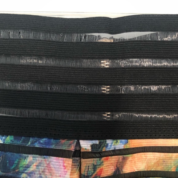 Ribboned sheer effect floral and black skirt - Picture 6 of 13